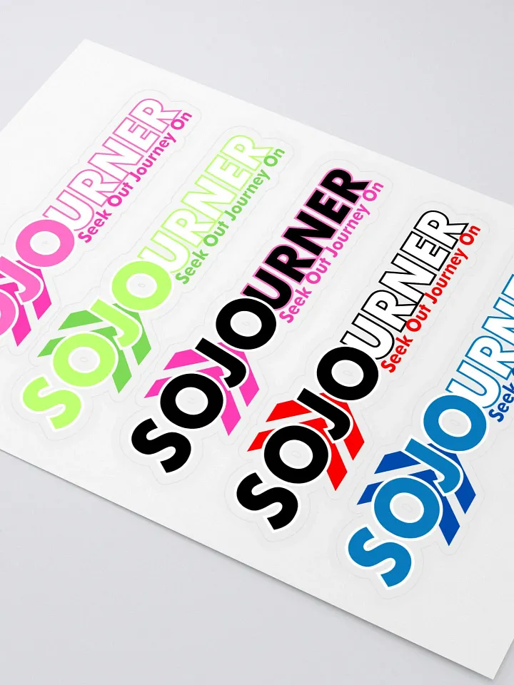 SOJO Active - Kiss Cut Stickers product image (2)