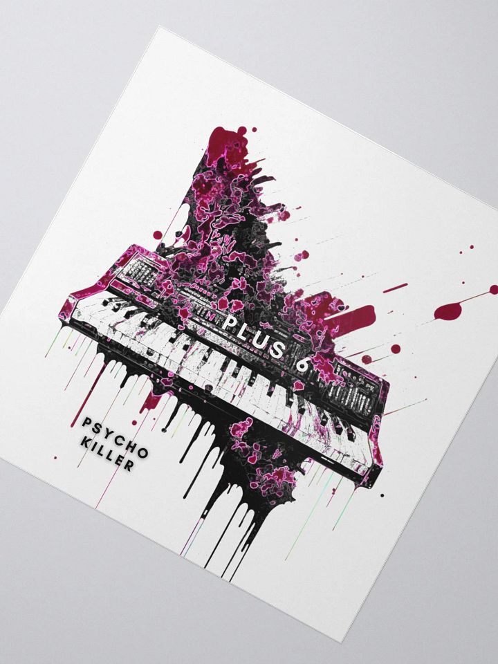 Psycho Killer Album Art - sticker product image (2)
