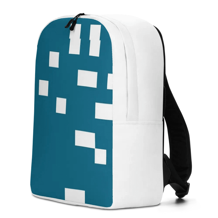 Pattern Art 2 Abstract Blue Backpack product image (2)