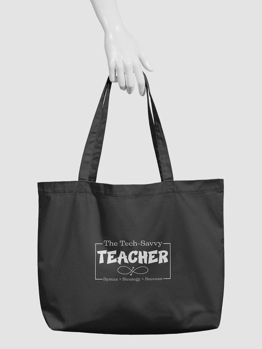 The Tech-Savvy Teacher, Syntax + Strategy = Success Eco Tote Bag product image (3)