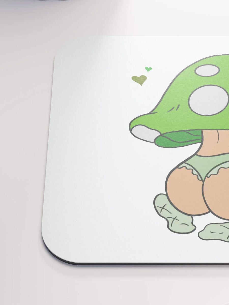 Mushroom baddie Desk Mat - Green product image (6)