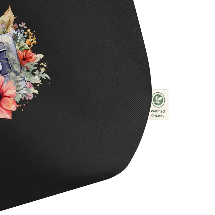 Cassette Flowers Tote product image (2)