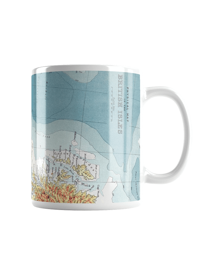 Elevate Your Mornings with British Isles Map Mug product image (1)
