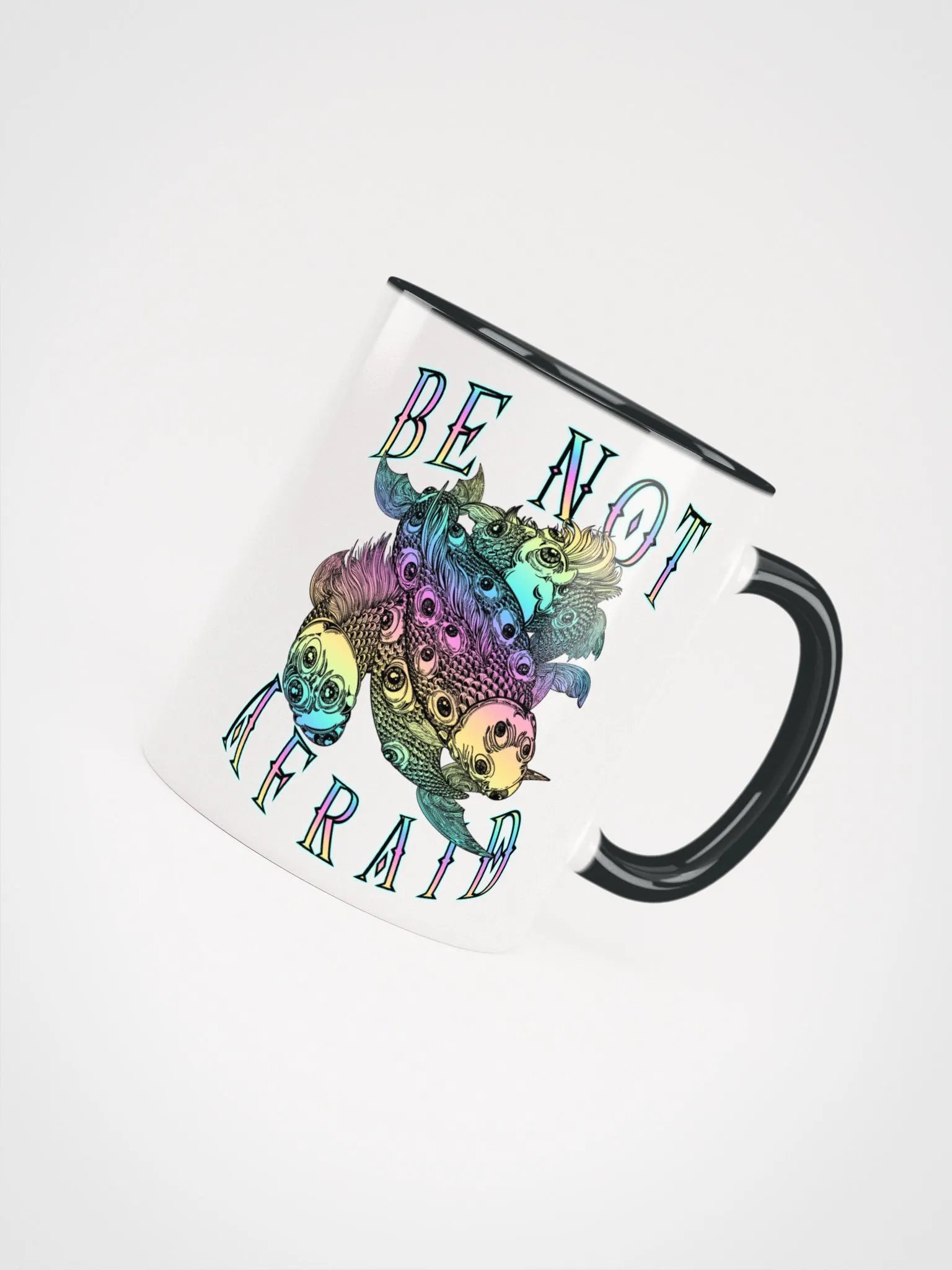 Holy Carp: Ceramic Mug with Color Inside product image (4)