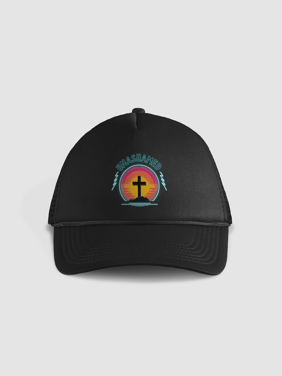 Unashamed Neon Trucker Hat - Unisex Foam Mesh Valucap product image (1)