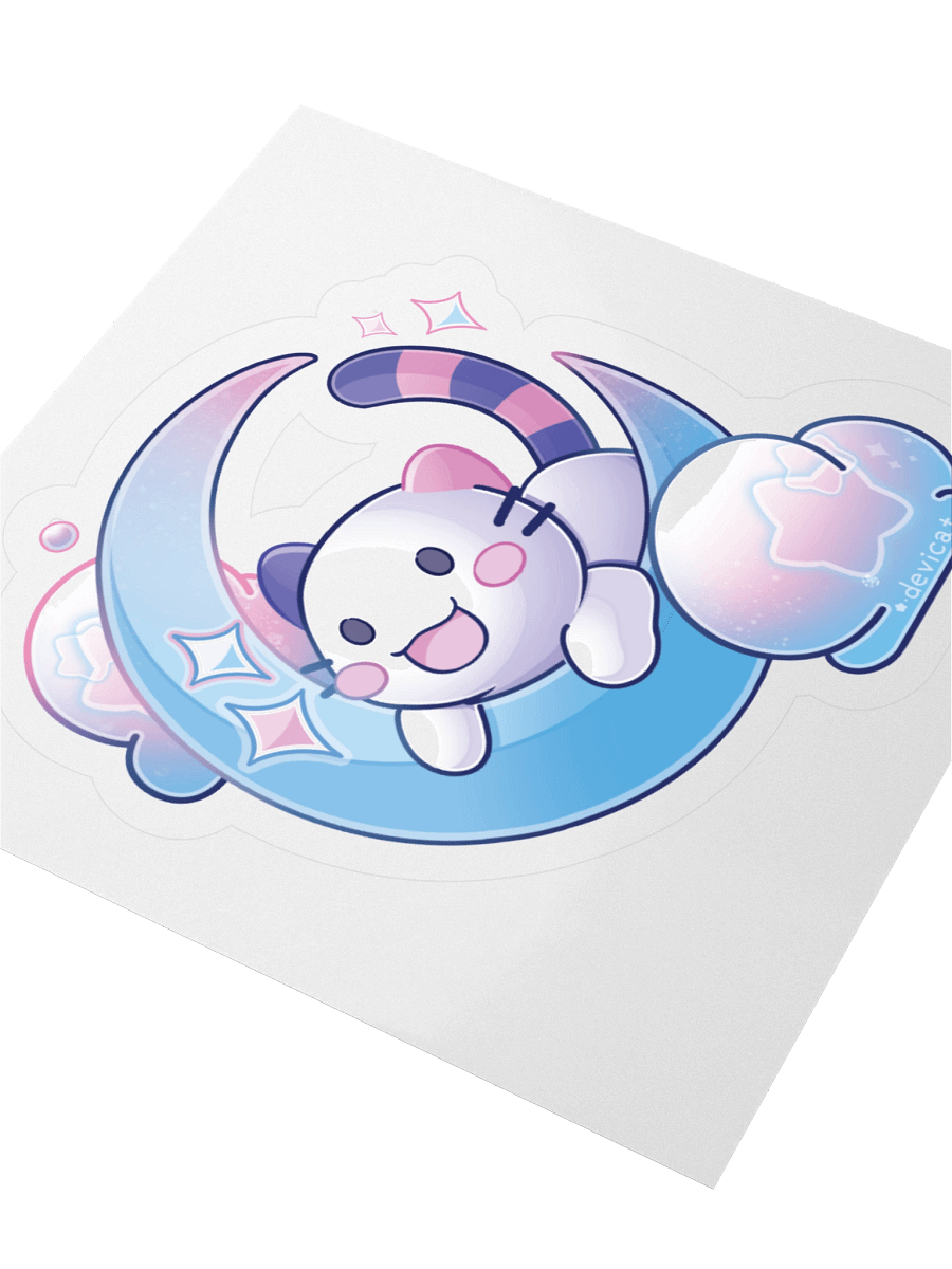 Sticker • CandiCat on the Moon • 2025 product image (7)