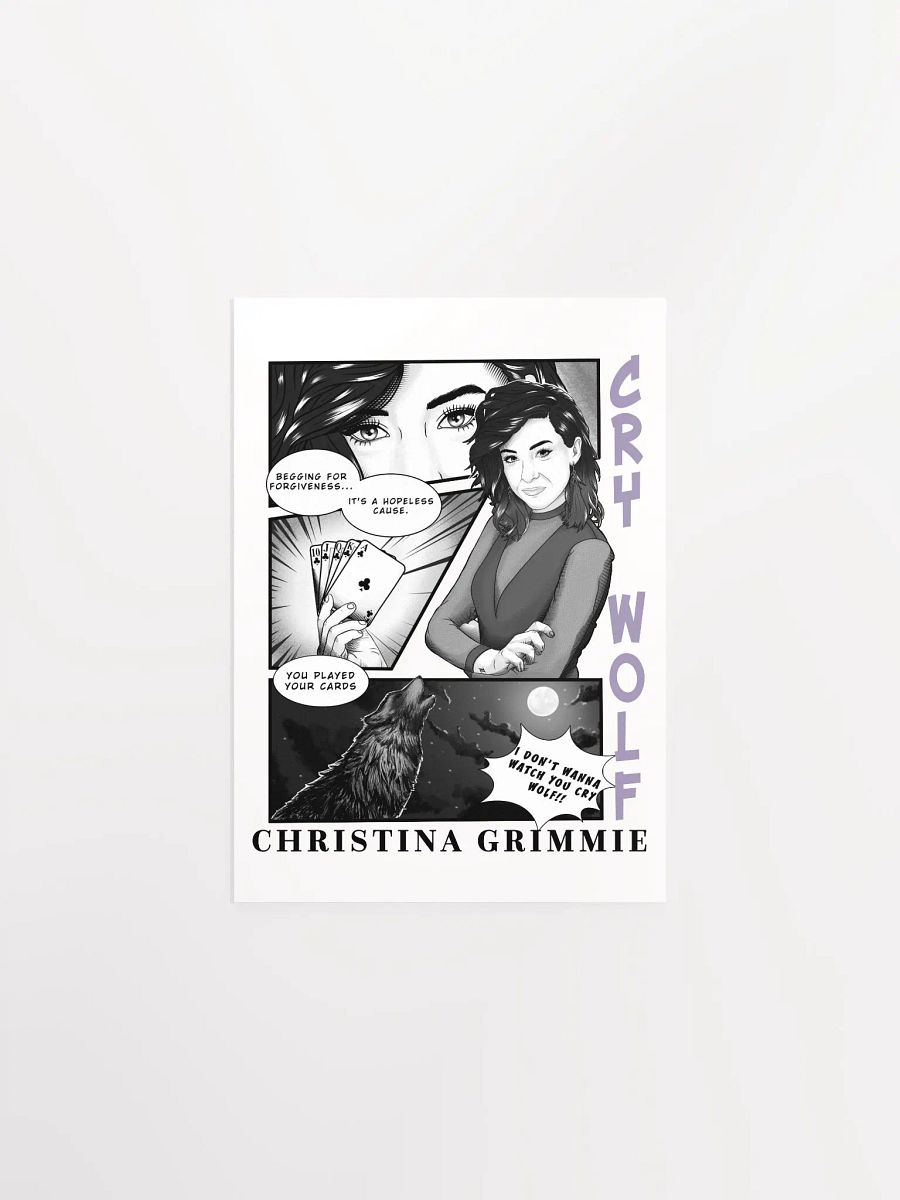 Cry Wolf Comic Poster product image (1)