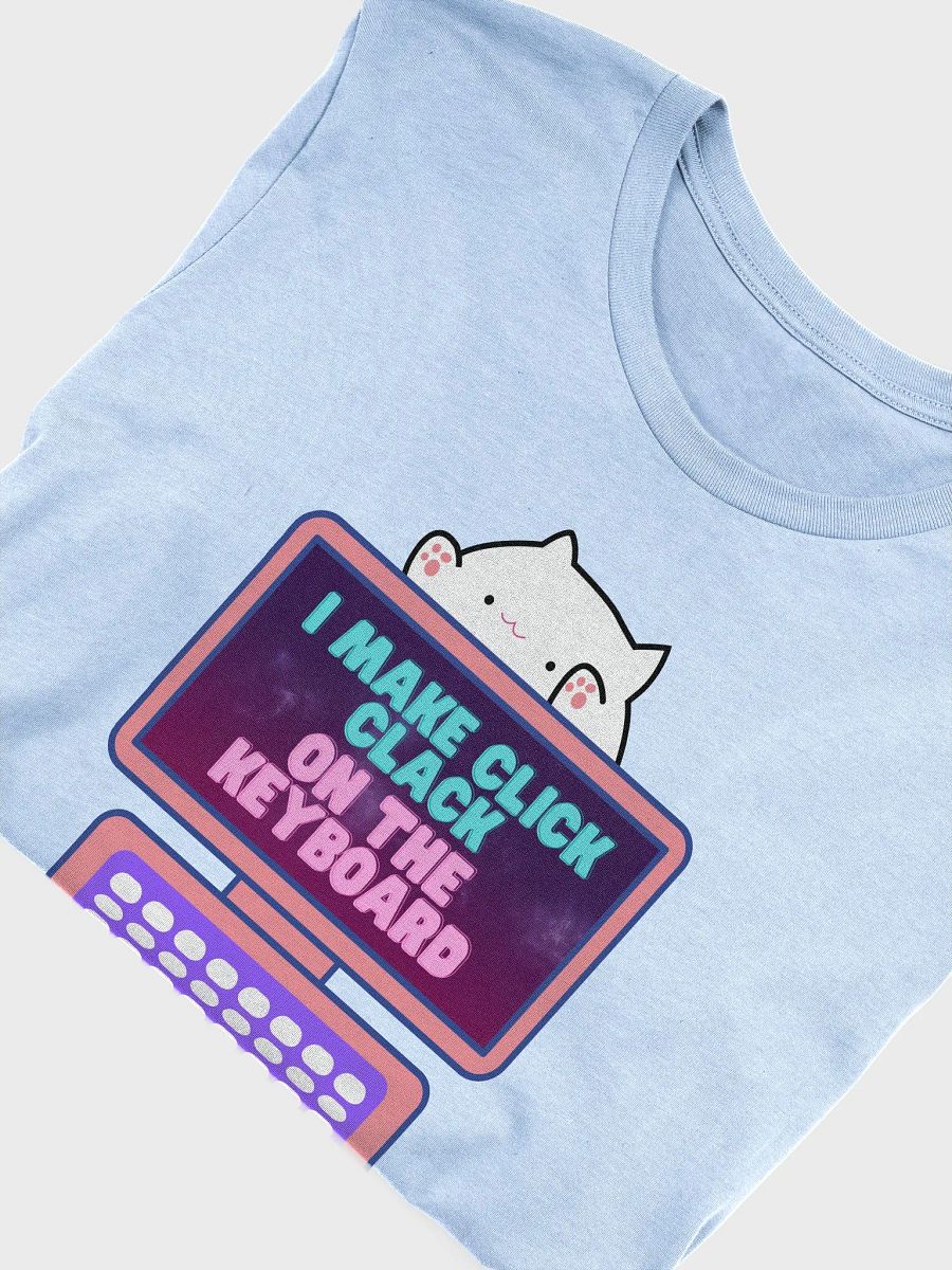 Click Clack Bongo Cat Supersoft 100% Cotton Printed Tee product image (52)