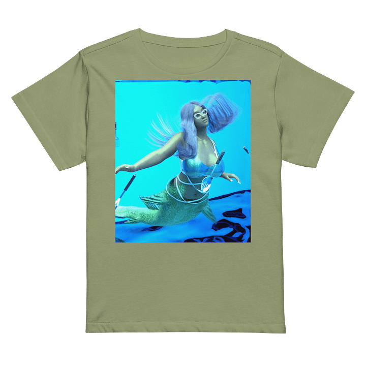 Mermaid Moxie High-Waisted Tee product image (42)