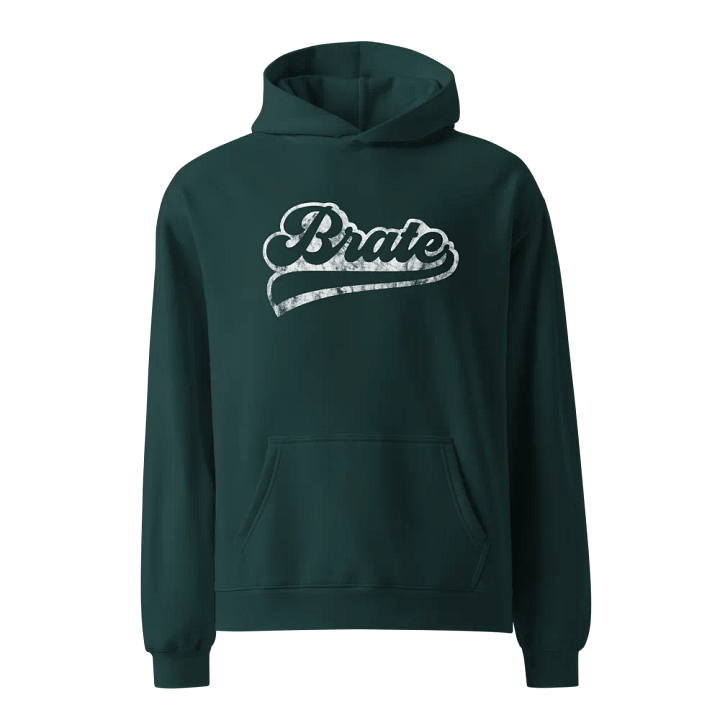 Brate Vintage Style Unisex Premium Oversized Hoodie product image (9)