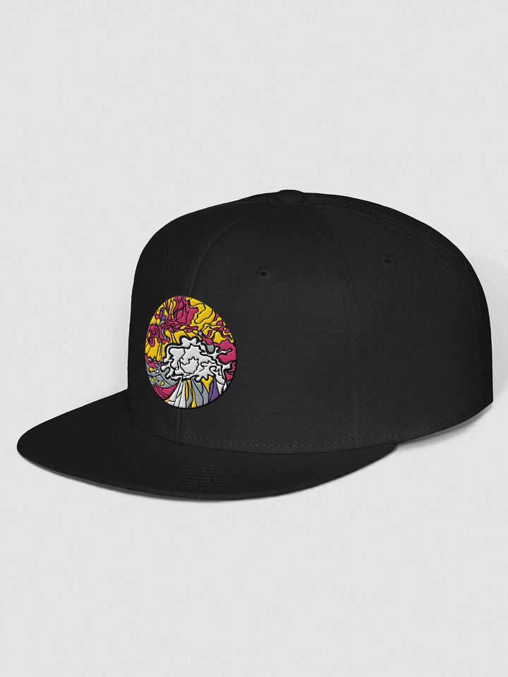 Vibrant Swirls Snapback Cap - Wave at Sunset product image (19)