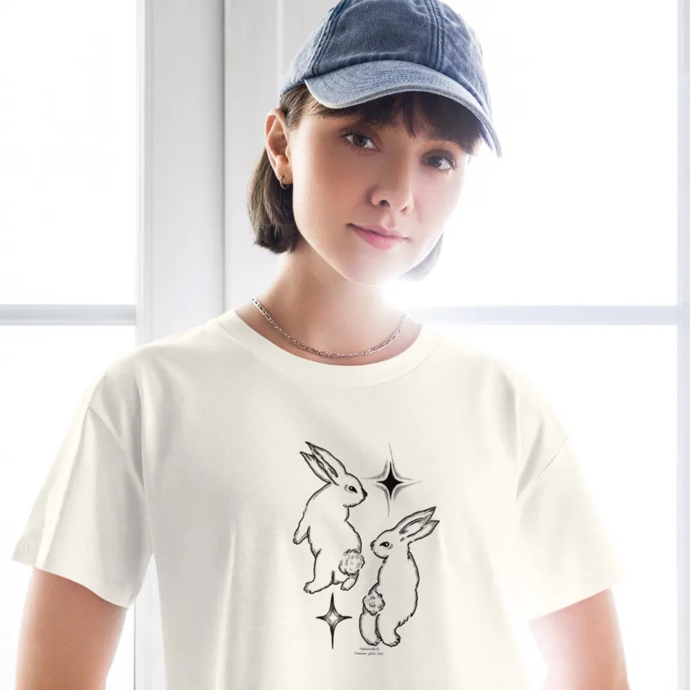 magical bunny- friends ecru shirt product image (10)