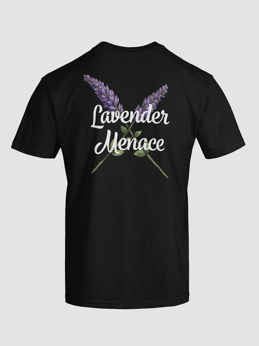 Lavender Menace - T-Shirt (Black) product image (3)