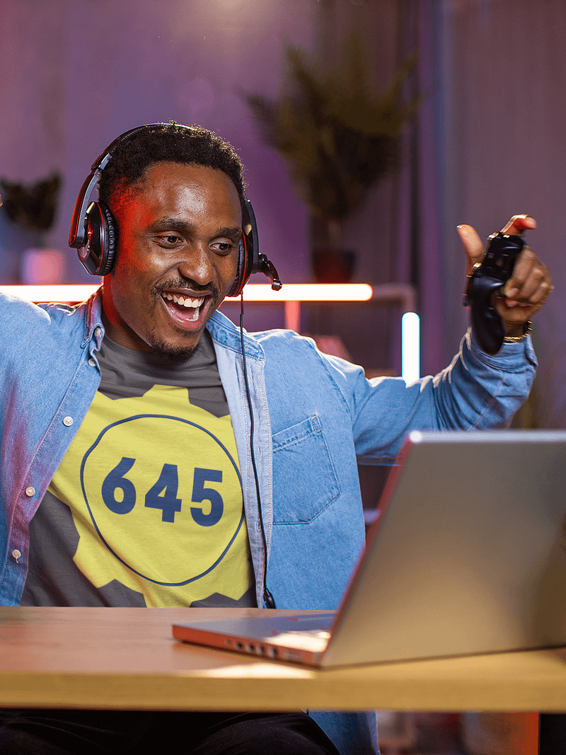 Vault 645 Yellow Shirt