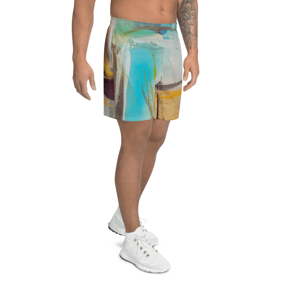 original artwork printed on sports shorts, eyecatcher product image (8)