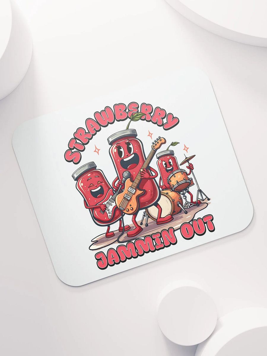 Strawberry Jammin Out Mouse Pad product image (5)
