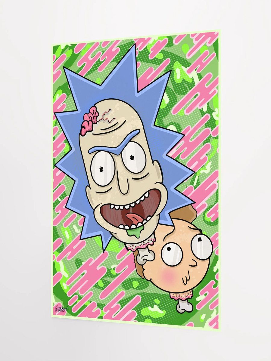 Rick & Morty Heads Print product image (3)