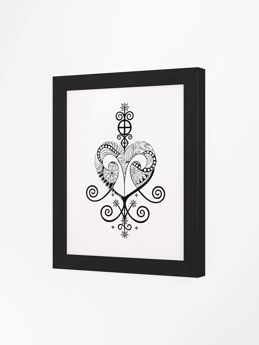 Frame with Erzulie Freda vèvè product image (3)