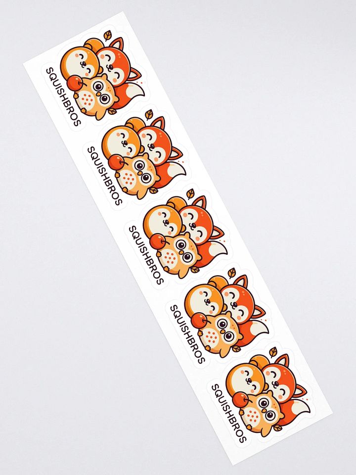 SquishBros Kiss Cut Stickers (Set of 5) product image (2)