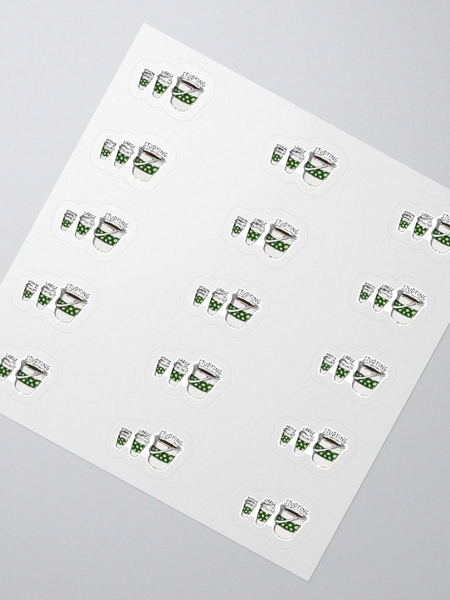 Coffee Study Sticker (SMALL Sheet) product image (2)