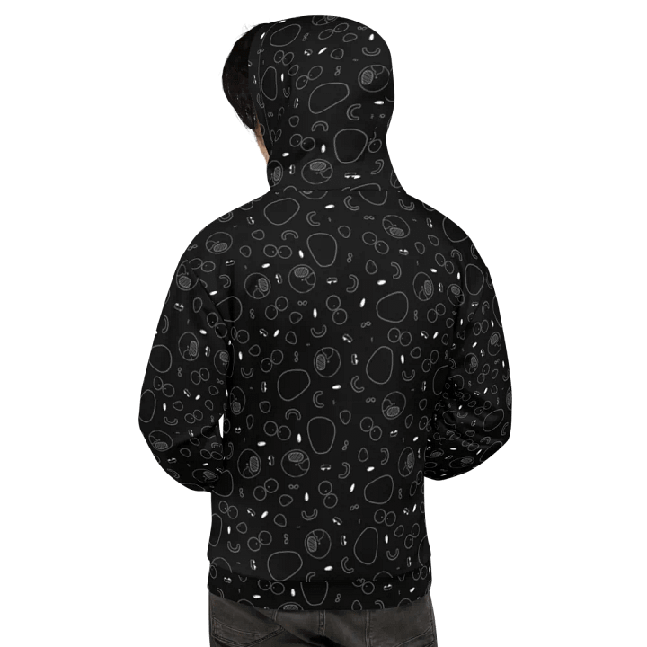 Artwomble SAR All Over Print Hoodie - Black product image (1)