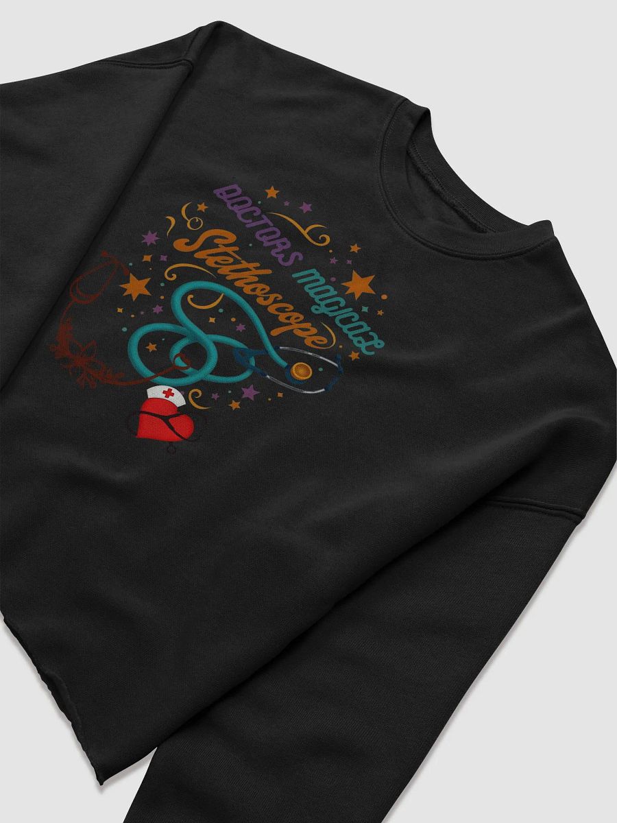 doctors Magical Stethoscope Whimsical Crop Sweatshirt product image (13)