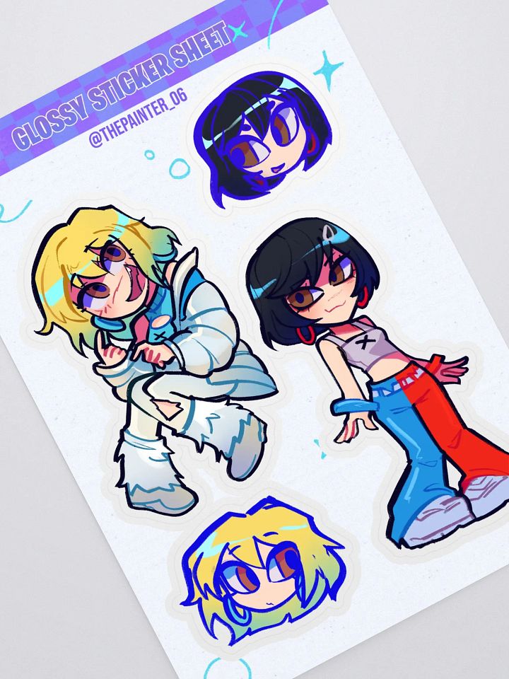 Evies! Sticker Sheet product image (1)