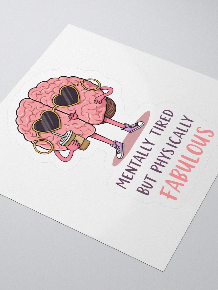 Healing, But With Attitude – Vinyl Sticker product image (8)