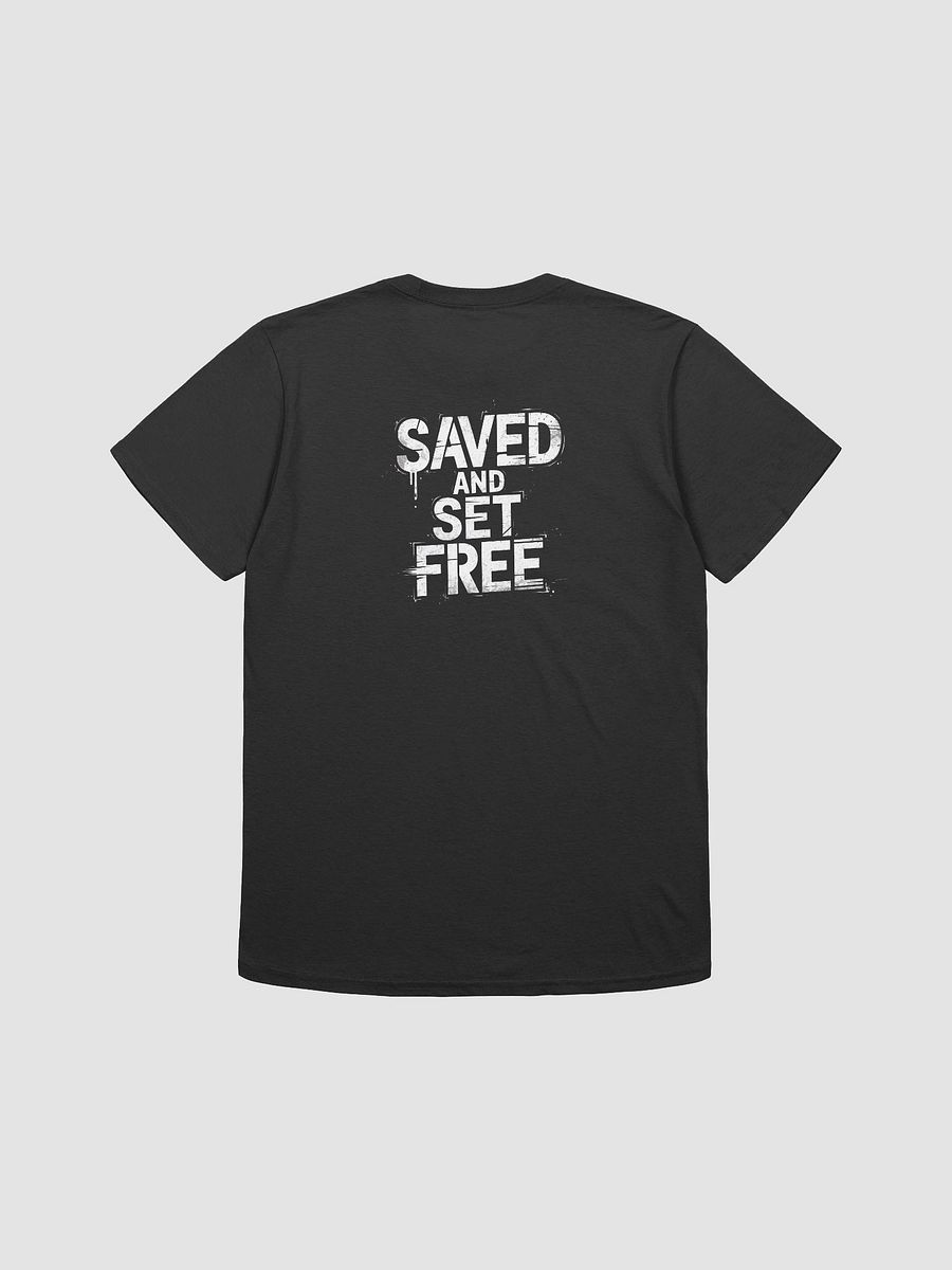 Saved and set free tee unisex product image (4)