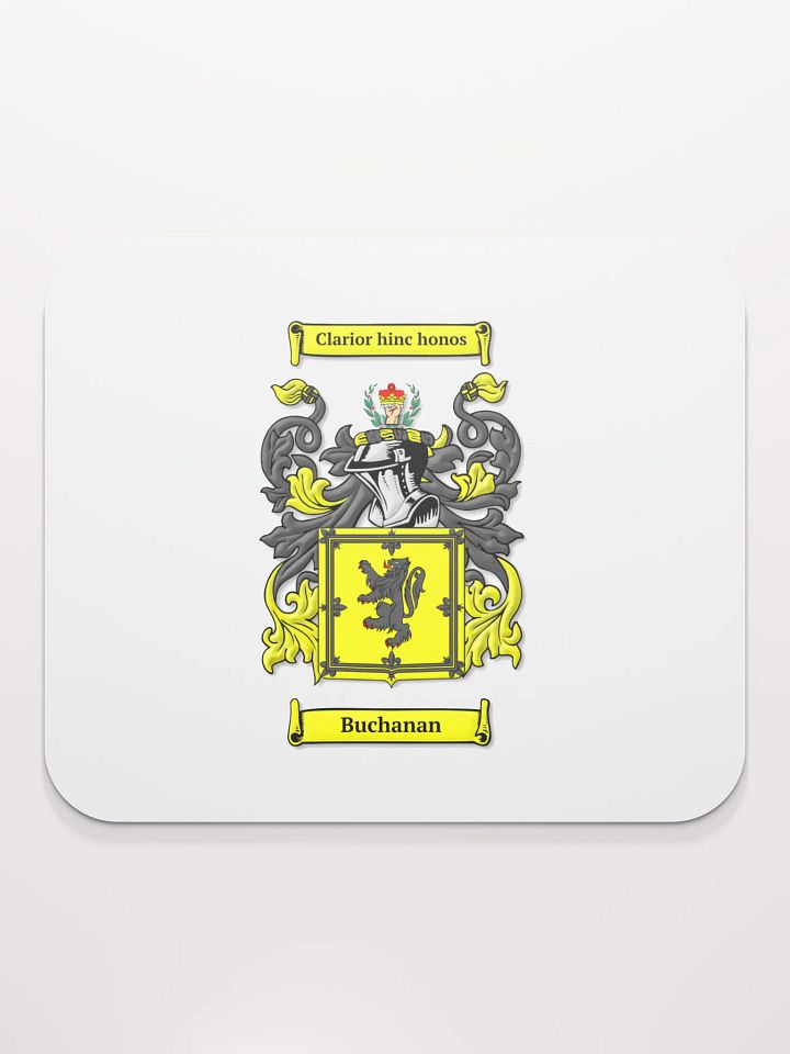 Buchanan Family Crest - Mouse Pad product image (2)