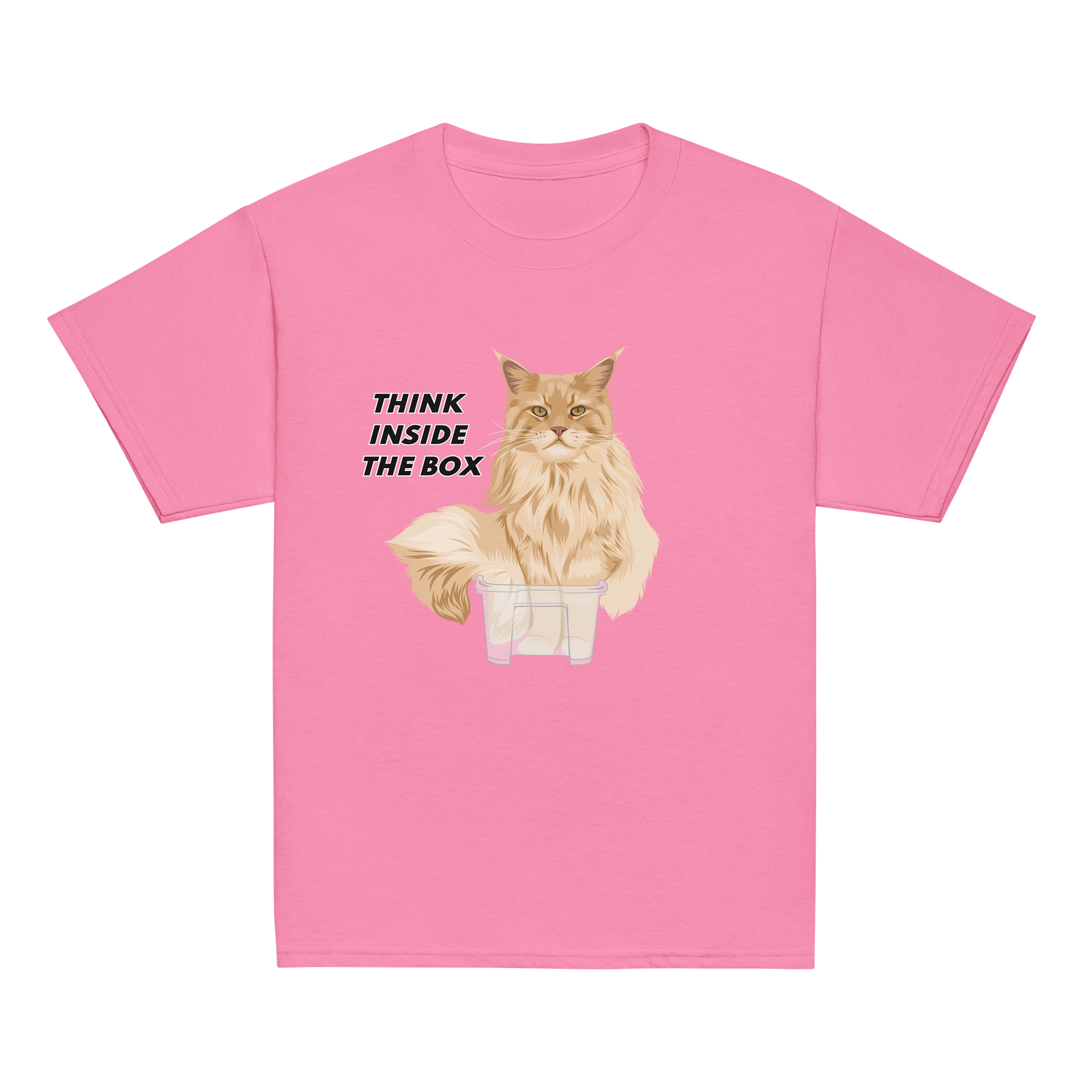 Buster's Youth T-shirt - "Think Inside the Box" product image (34)
