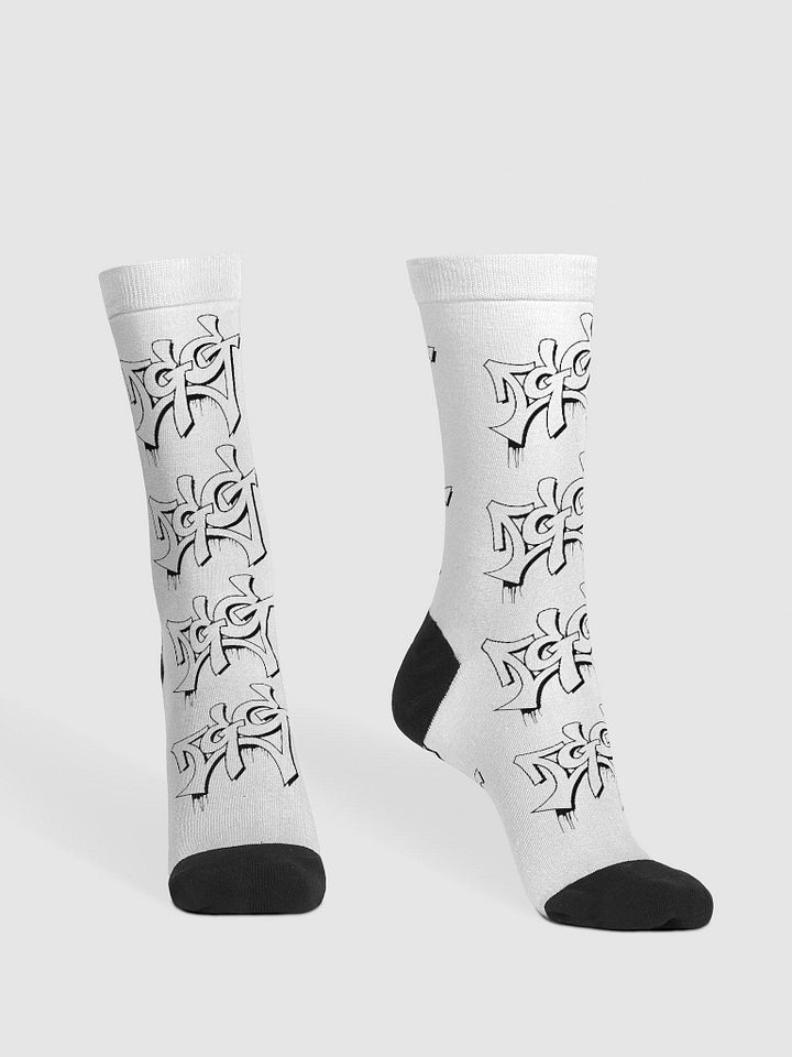 GG Premium Sustainable Graffiti Socks product image (2)