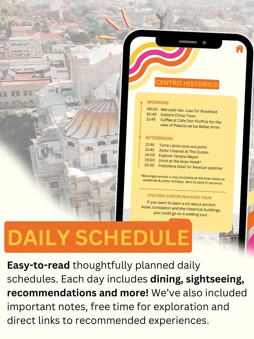 The 9-Day Mexico City Itinerary & Map product image (6)