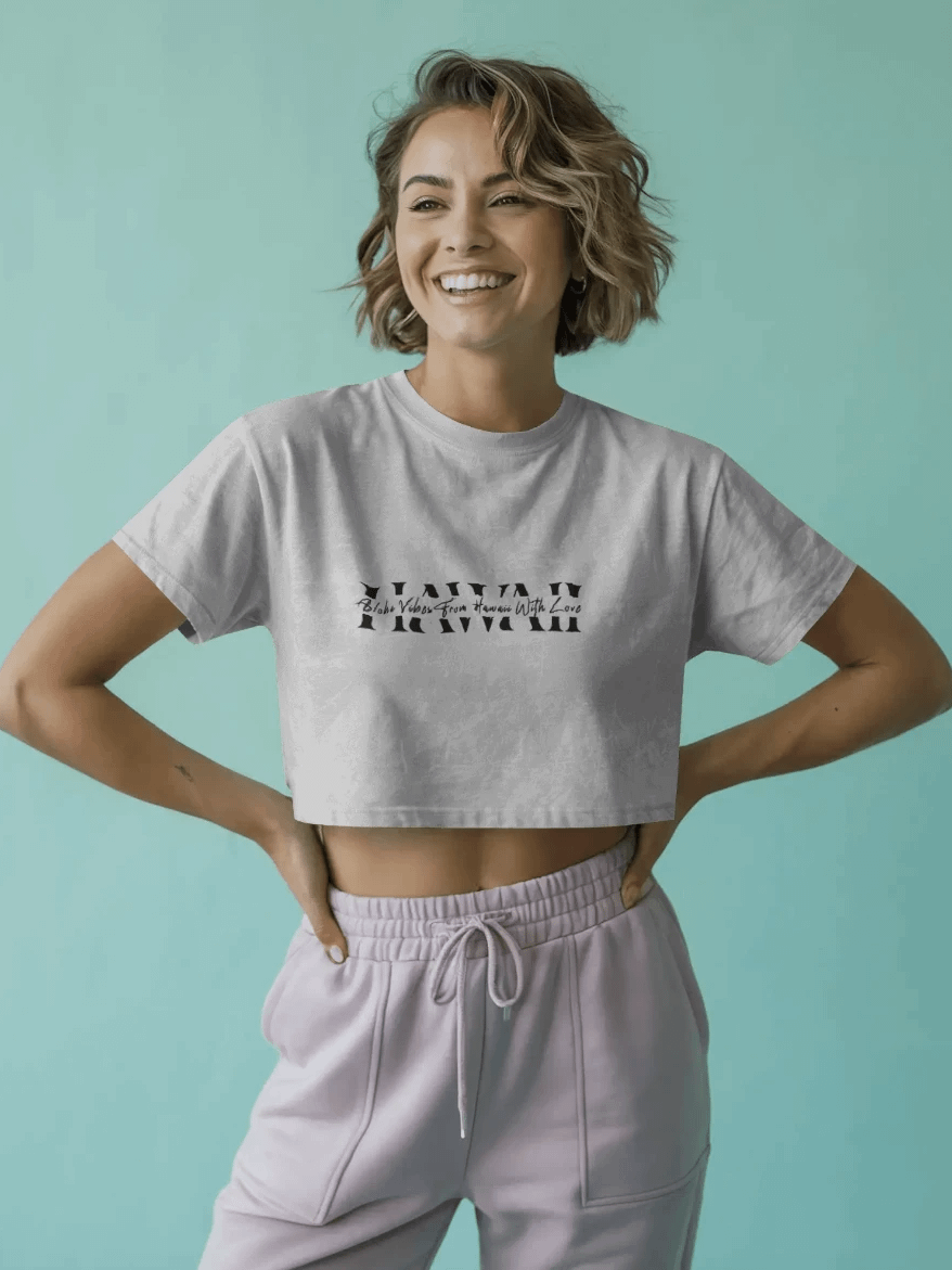 Classic "Hawaiian" Style Crop Top product image (2)
