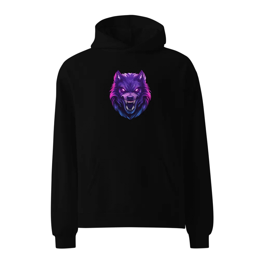 Vivid Wolf Spirit Oversized Hoodie product image (1)