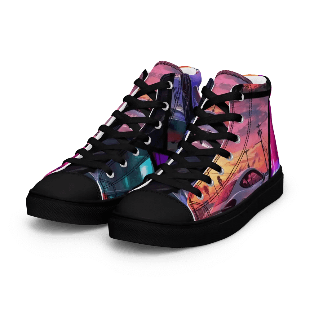 Urban Escape High Top Canvas Shoes product image (7)