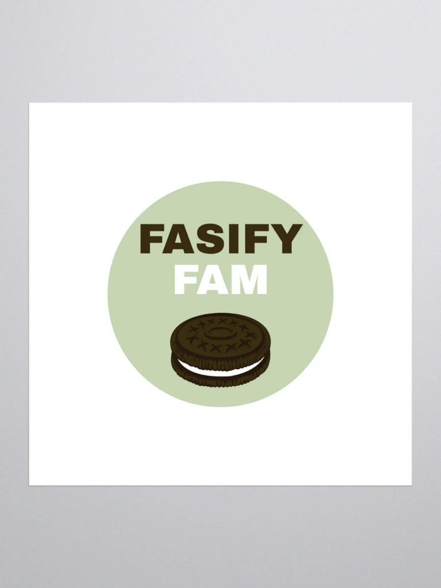 Fasify Fam Sticker product image (1)