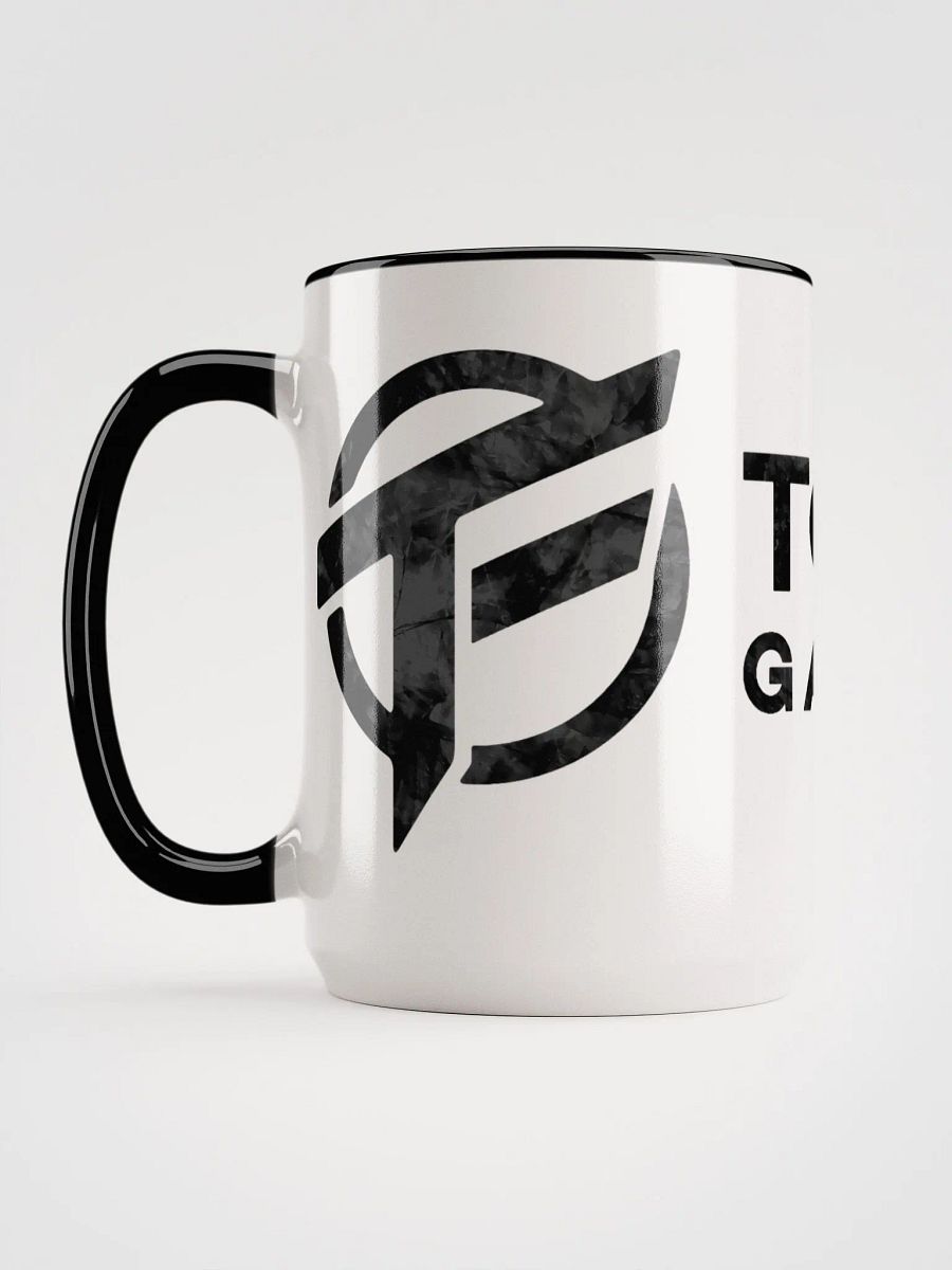 TopFrag™ Black Ceramic Mug with Color Inside product image (1)