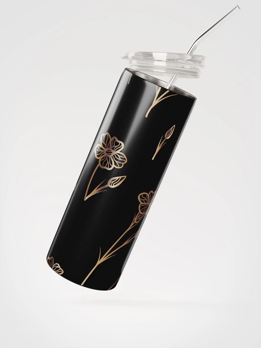 20 0z Stainless Steel insulated Tumbler with reusable Straw, leak proof cup lid, Portable Tumbler Mug Flasks product image (2)