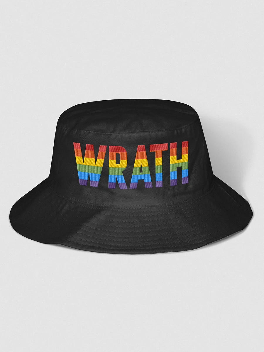 WRATH 2023 embroidered bucket hat product image (3)