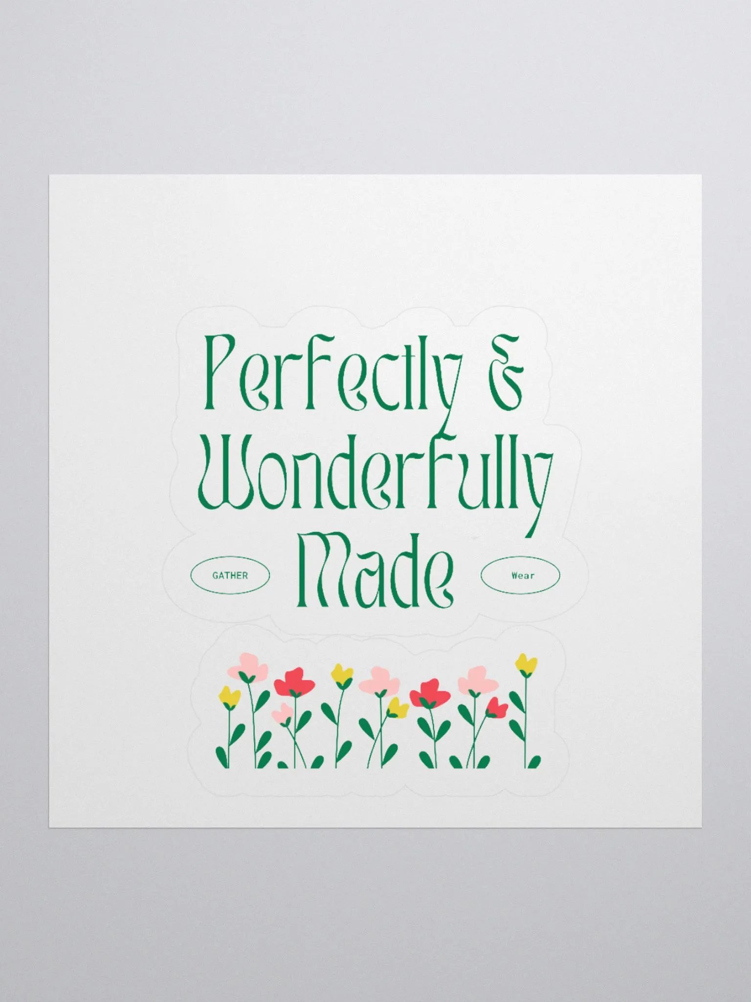 Perfectly & Wonderfully Made Stickers product image (1)
