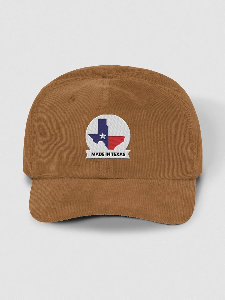 Texas Pride Corduroy Dad Hat product image (1)