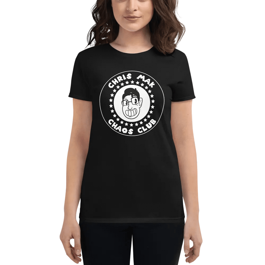 WOMEN'S FIT CHAOS CLUB SHIRT (DARK) product image (1)
