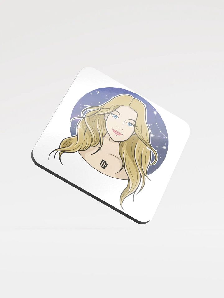 Virgo Constellation Cork Coaster Set product image (1)