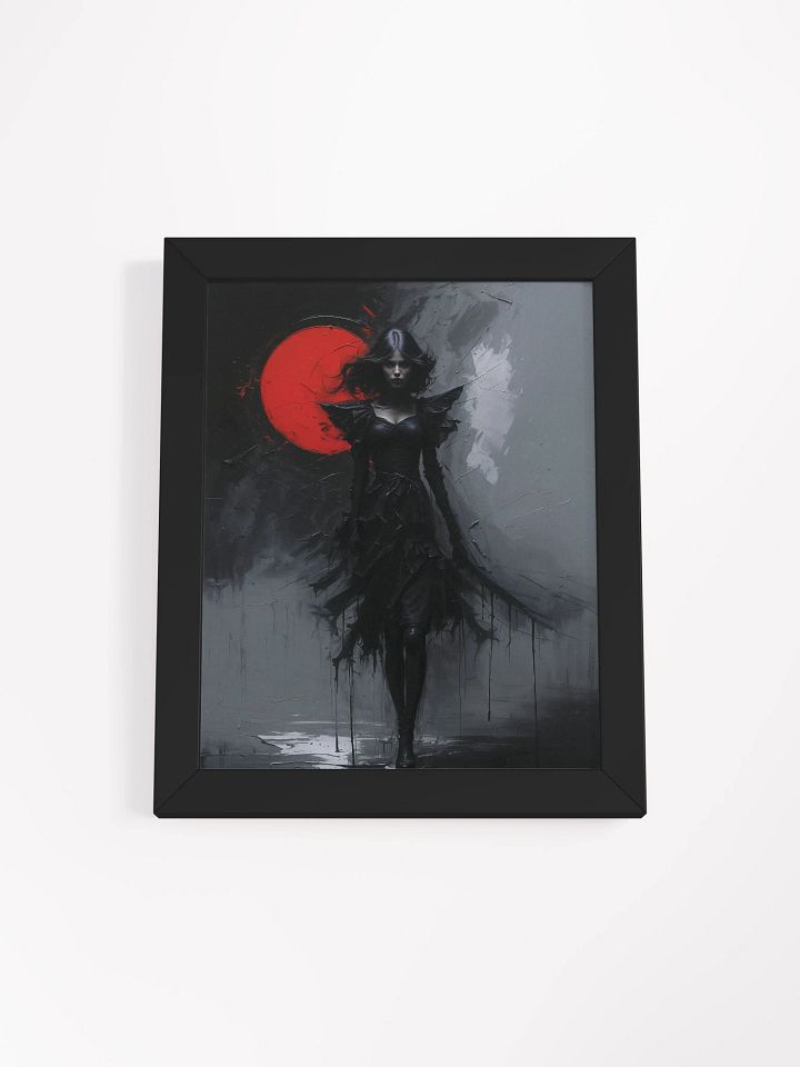 Blood Eclipse Ascendant Framed Print product image (1)