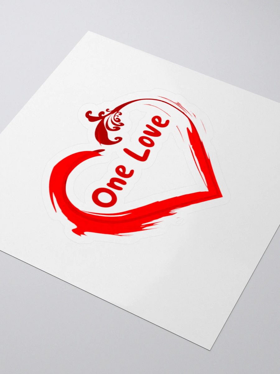One Love Stickers product image (3)