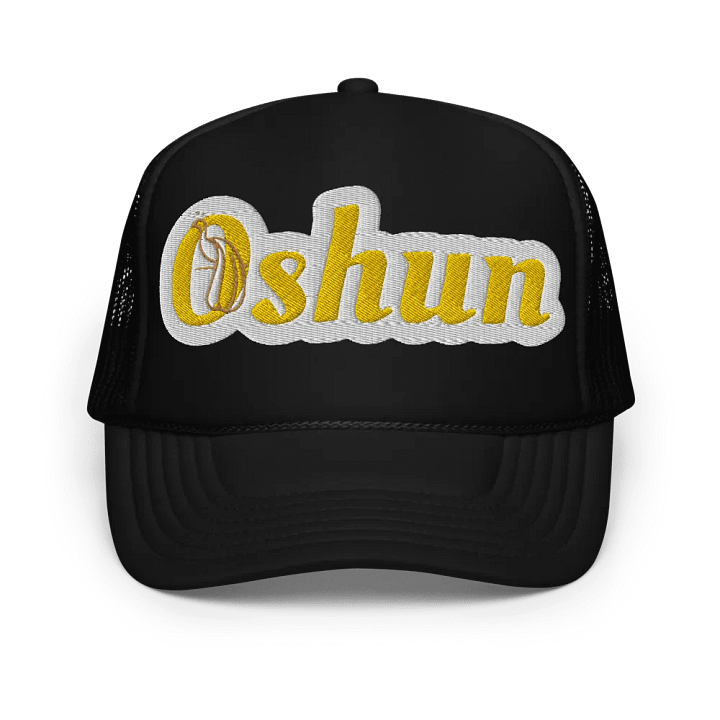 Oshun Vibes Foam Trucker Hat product image (1)