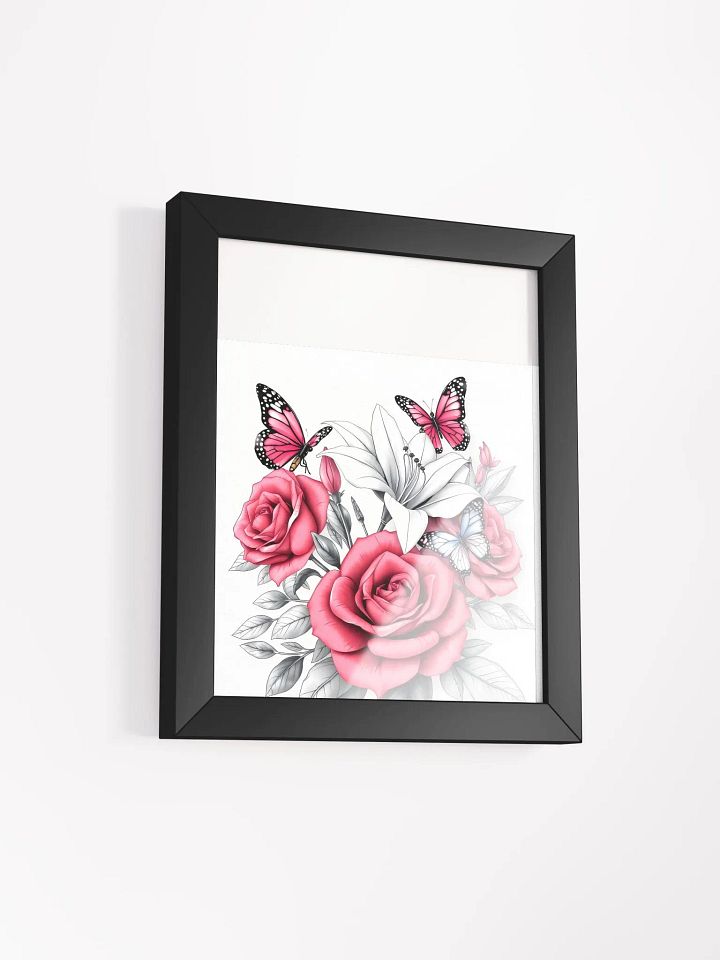 Butterfly Garden Framed Matte Poster product image (14)
