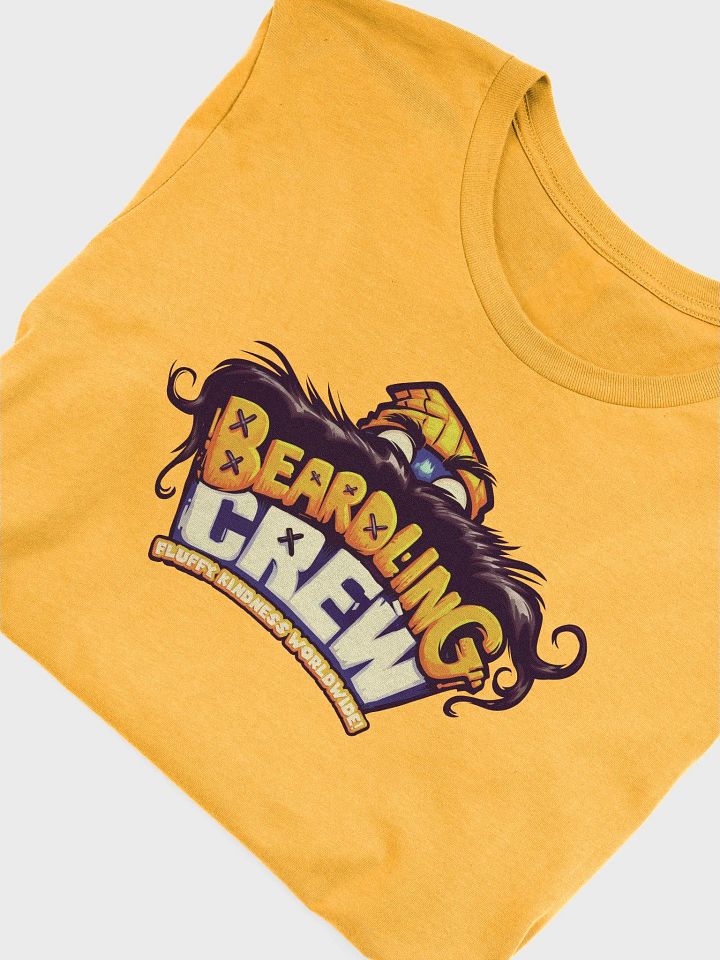 Beardling Crew - Fluffy Kindness Worldwide - T-Shirt Unisex sizing product image (2)