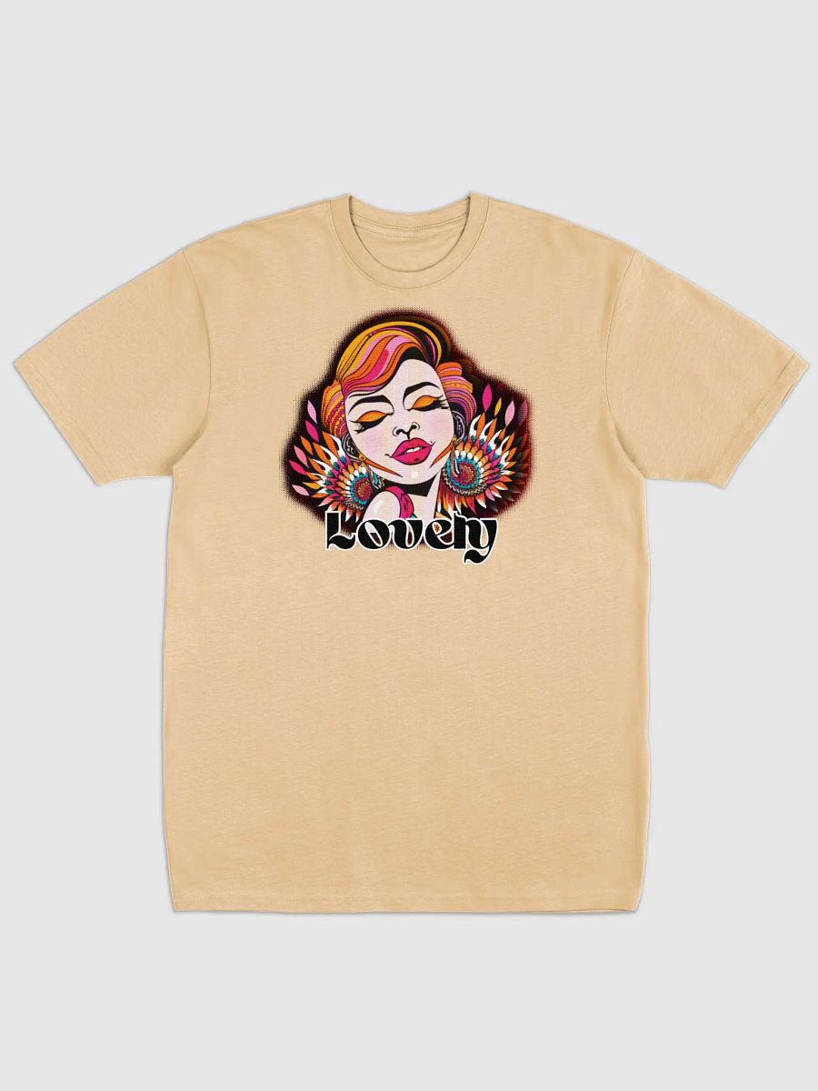 Lovely Lady Premium Heavyweight 100% Cotton T Shirt product image (4)